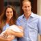 The Duke and Duchess of Cambridge with their son Prince George